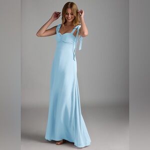 Azazie Lizet Sky Blue A6 New Beidesmaid dress